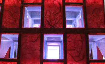 A view inside the work