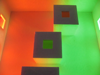 Red and Green: View Up Inside